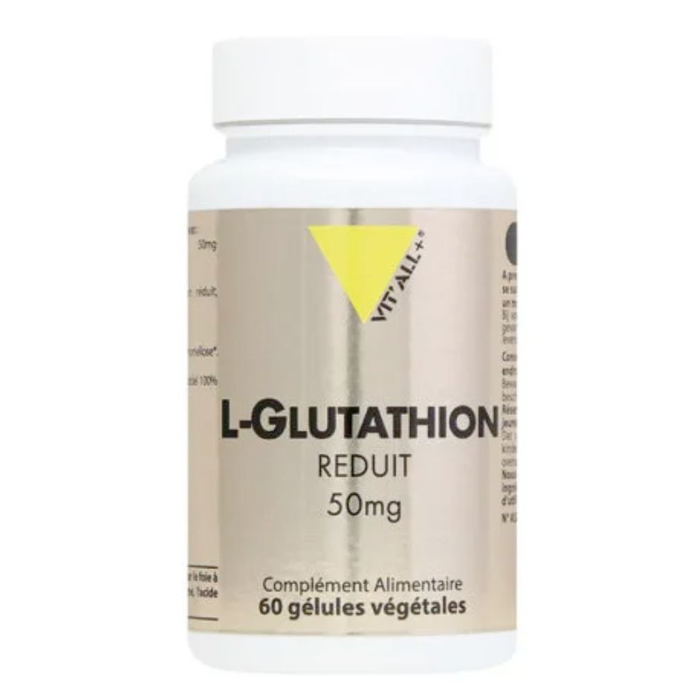 l-glutathion réduit 50 mg bienfaits L- Glutathion Gélules